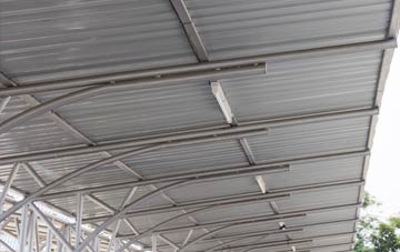 installing Crompton Fold metal roofing